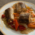 Запечений хек у духовці з овочами