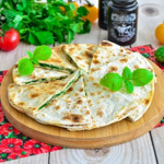 Ліниві хачапурі з лаваша
