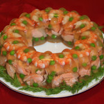 Заливне з червоної риби (святкове)