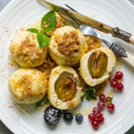 Картопляні гомбовці зі сливами 