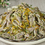 Смажені курячі шлуночки з часником