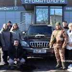 Автомобіль для ЗСУ від стоматологів Петропавлівки