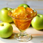  Яблучне варення часточками