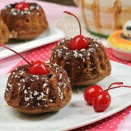   Маффіни з вишнею і корицею