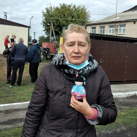 Людмила Тютріна, учасниця виставки народних умільців