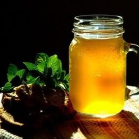 Квас із м’ятою