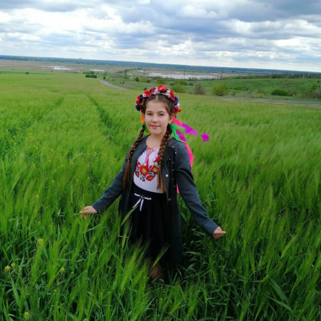 Діана Король, 13 років, учениця Петропавлівської ЗОШ №1