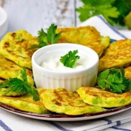 Кабачкові оладки