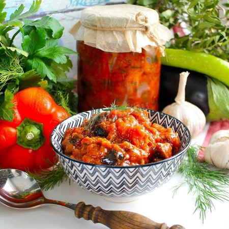 Баклажани по-грузинськи 