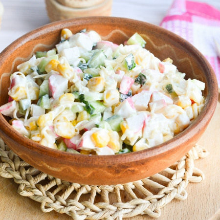 Морське диво з крабових паличок