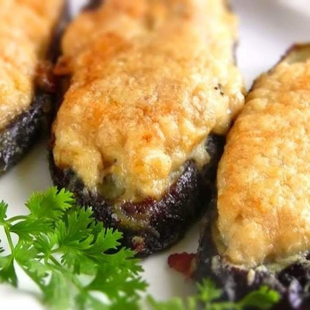 Баклажани в паніруванні