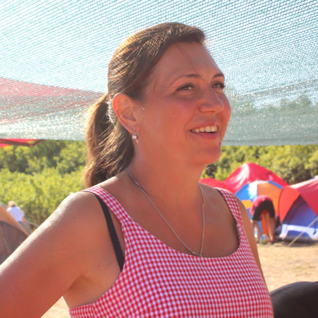 Марина, керівник групи дітей із Дніпра 