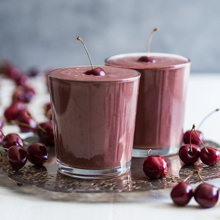 Шоколадно-вишневий смузі