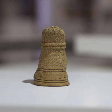 Кістяна шахова фігура (пішак) (ХVІІ століття)