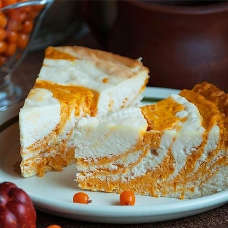 Запіканка з гарбуза і манкою