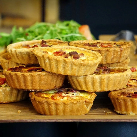 Міні-кіш з овочами