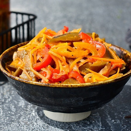 Баклажани по-корейськи на зиму 