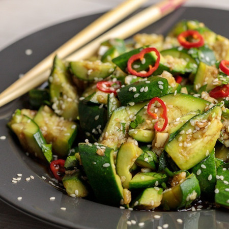 Биті огірки