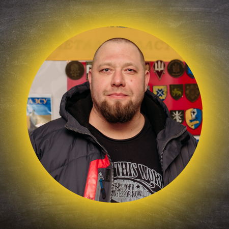 Олексій Берловський, переселенець з Вугледару, працює на шахті Степова, байкер