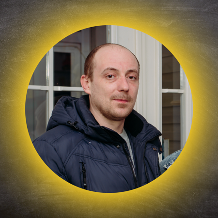 Денис Подлевських, шахтар, працює в ШУ Першотравенське