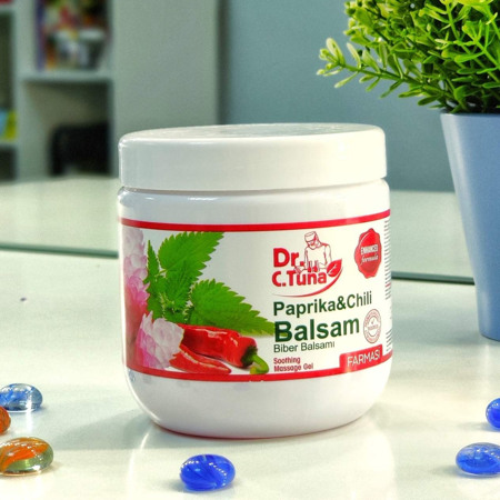 Массажный гель с паприкой и перцем чили Paprika Balsam Dr.Tuna 