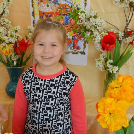 Валя Жулай, 5 років, с. Самарське