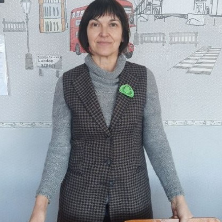 Олена Голуб, вчителька англійської мови, екоактивістка