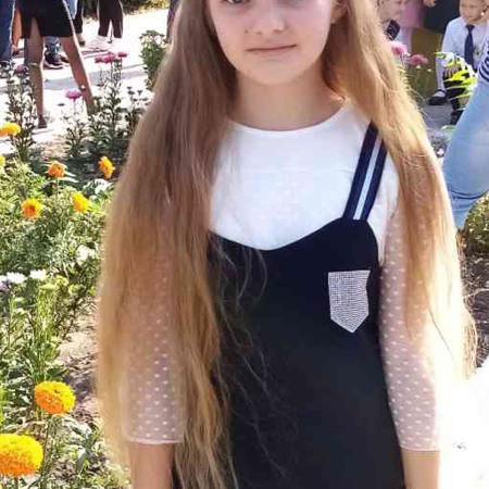 Анна Сергієнко, 12 років, учениця Петропавлівської ЗОШ №1