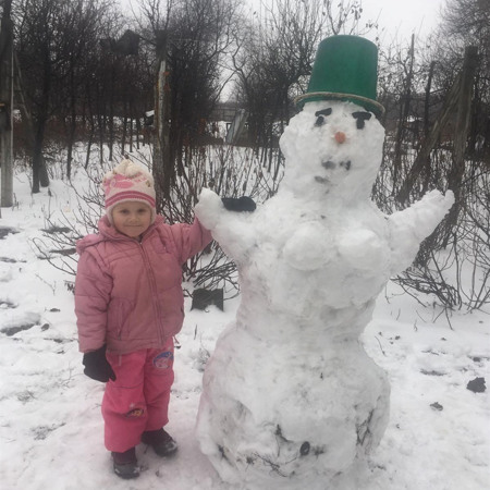 Надія Гаркуша, 3 роки, смт Петропавлівка