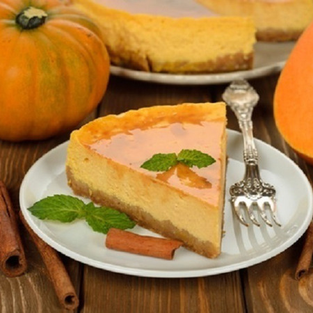 Чізкейк з гарбузом