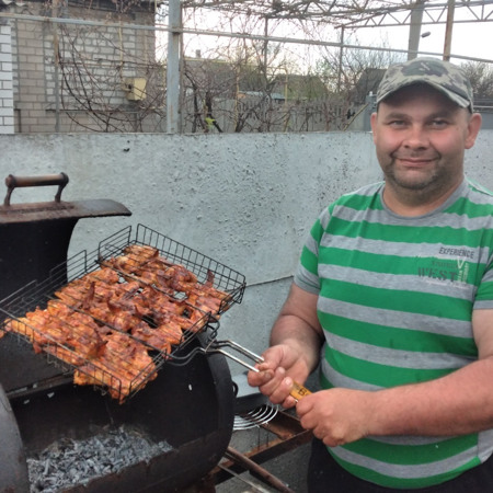 Шашлик з курячих крилець у кетчупі або томатному соусі від Івана Третяка, смт Петропавлівка