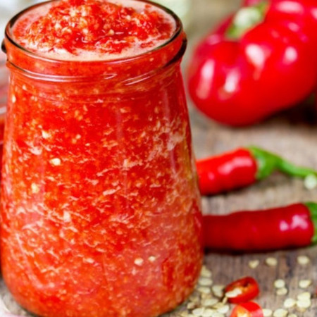 Аджика з болгарського перцю