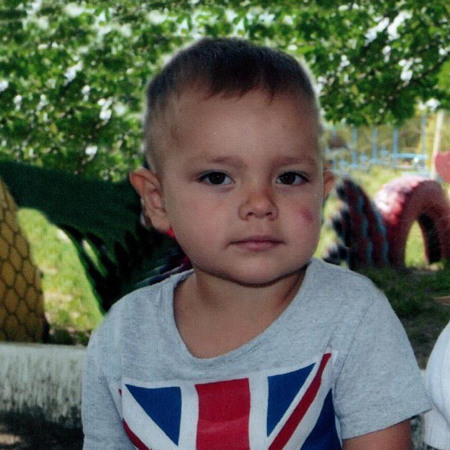 Гліб Губарєв,  3 роки, с. Самарське