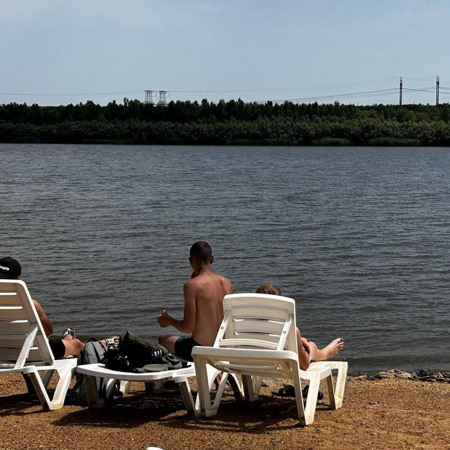 Пляж у Теплодарі