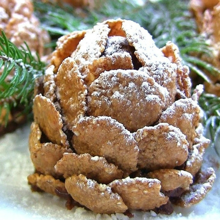 Тістечка-шишки без випічки