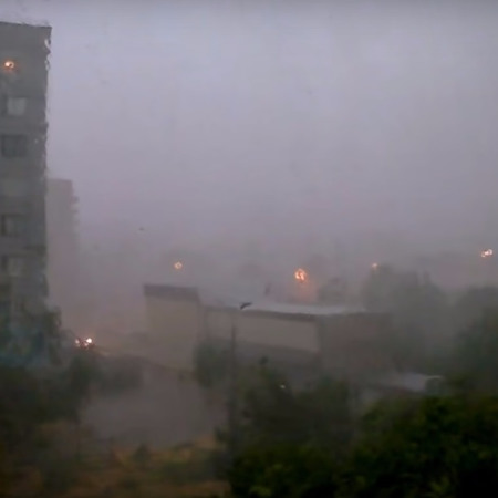 Над Мелитополем пронесся ураган