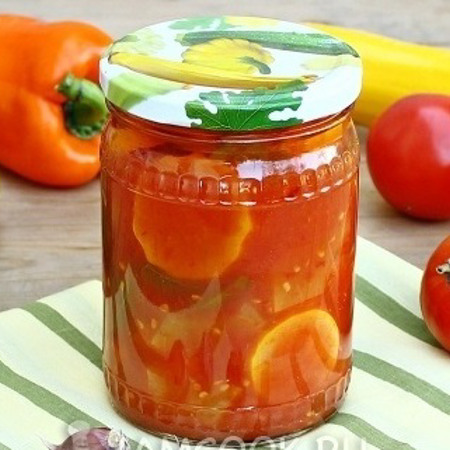 Лечо з кабачками