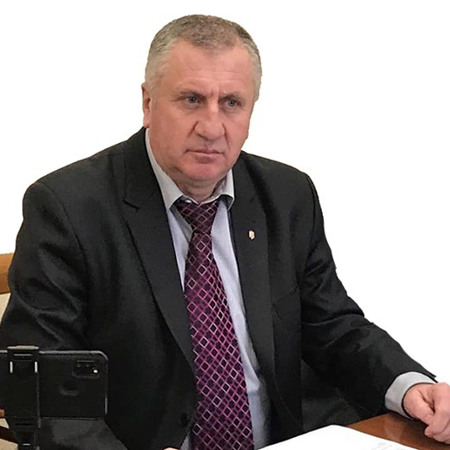 Голова Подільської районної державної адміністрації Михайло Дмитрович Лазаренко