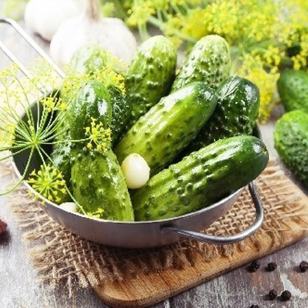 Малосольні огірки з гірчицею