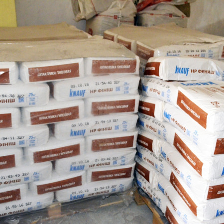 Гіпсокартон, OSB, будівельні суміші