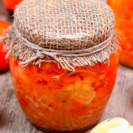 Салат з перцю та помідорів