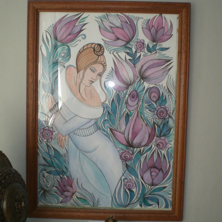 «Пробудження» (декоративний розпис). Ірина Москаленко