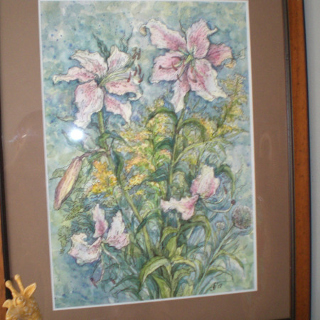 «Лілея» (папір, акварель). Аксинія Рашевська 