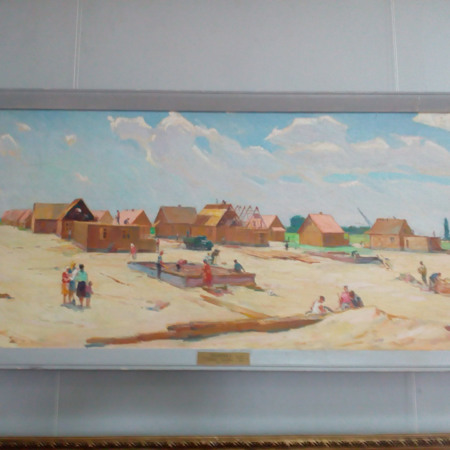 Альбин Гавдзинский. "Первые домики"