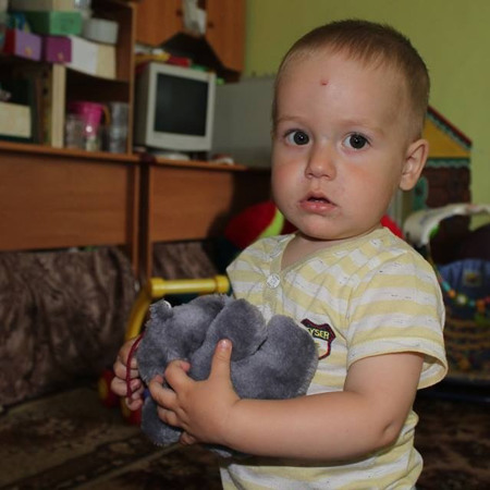 Назар Зарудзей, 1 рік і три місяці