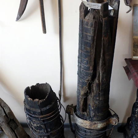 Водопроводные трубы из дерева