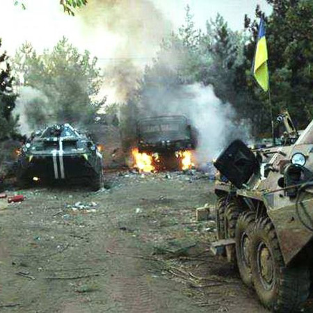 Це фото зроблене не під Іловайськом, як писали про це ЗМІ