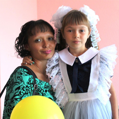 Соловйова  Вікторія з донькою Діаною