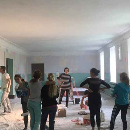 Відремонтували будинок культури та школу у Вільному