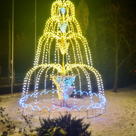 3D-піксельний фонтан